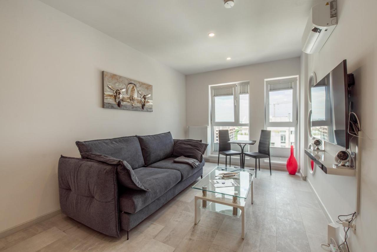 Fancy Penthouse Studio With Lakeview W10 Bukarest Exterior foto